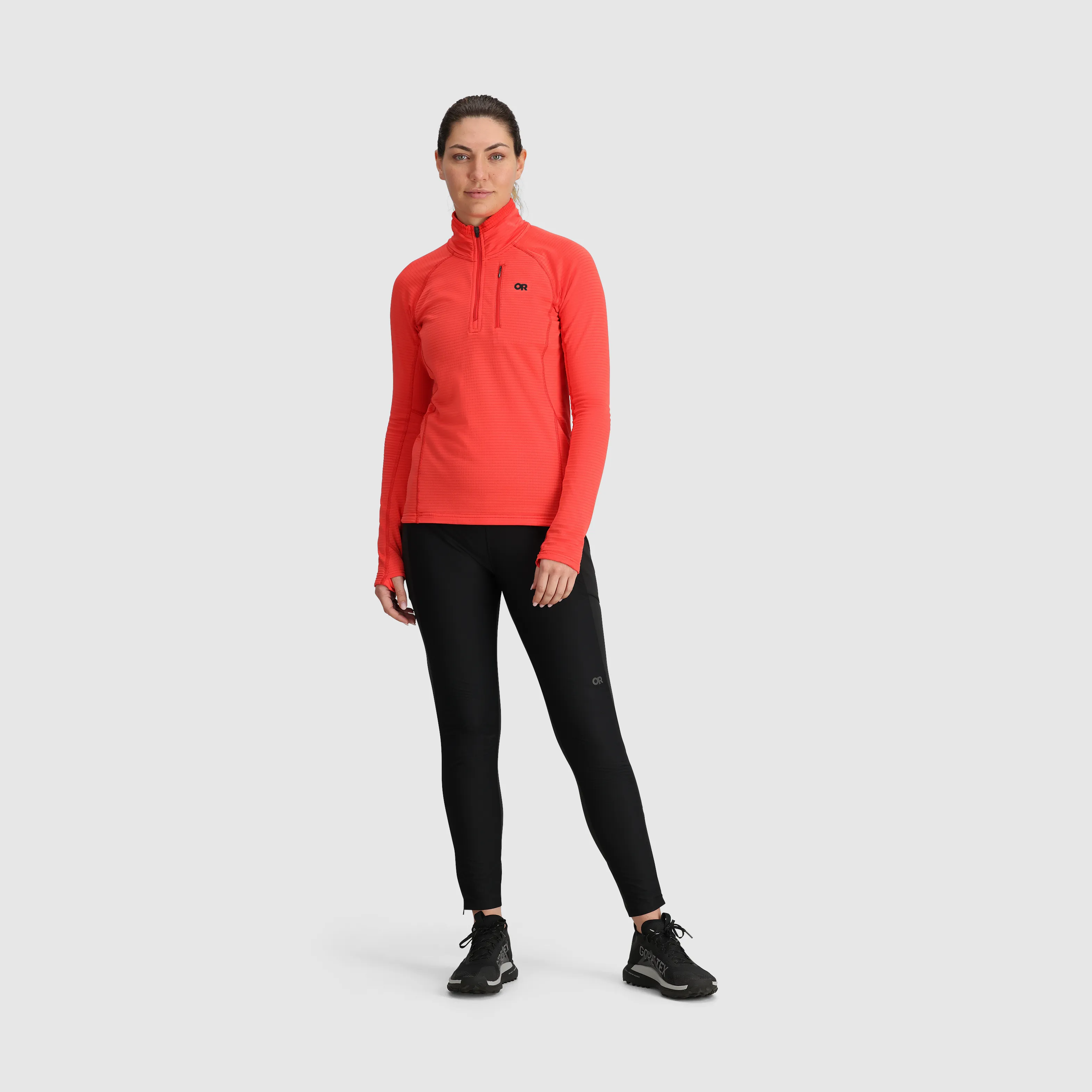 Women's Vigor Grid Fleece Quarter Zip