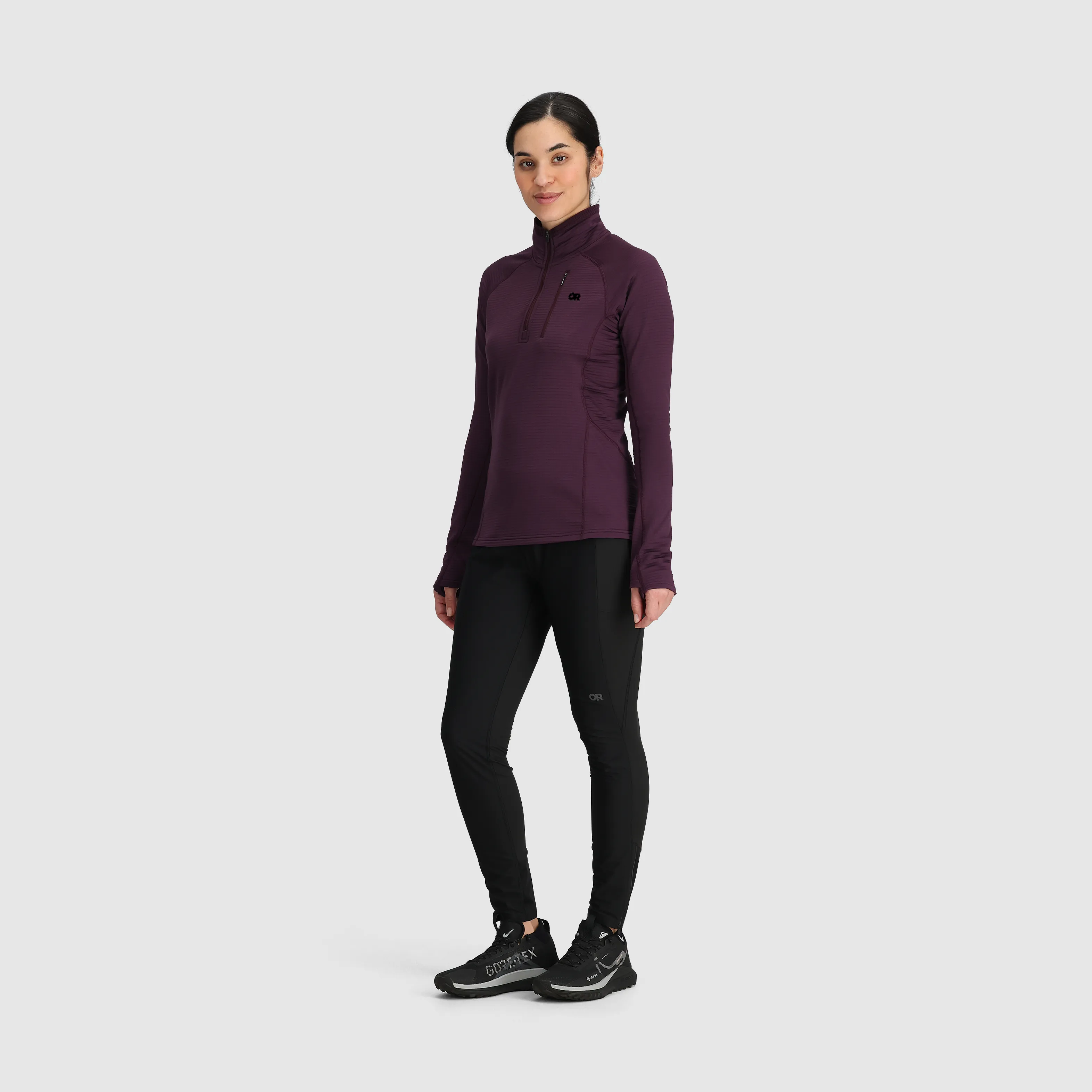 Women's Vigor Grid Fleece Quarter Zip